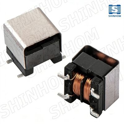 Chất lượng  SLFE8.3 Series Common Mode Choke with 1500 Vdc Isolation Voltage, Wide Inductance Range 1 mH to 50 mH, and Extended Temperature Range -40°C to +105°C for EMI Filtering nhà máy sản xuất