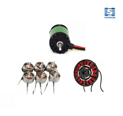 High-Precision Brushless Drone Motor with N52H Neodymium Magnet and Dual Ball Bearings for Stable UAV Flight