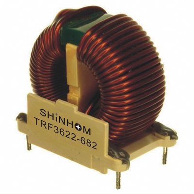 Trf Series Cấu hình nhỏ Chế độ chung Choke Màu đen với Vỏ nhựa bảo vệ