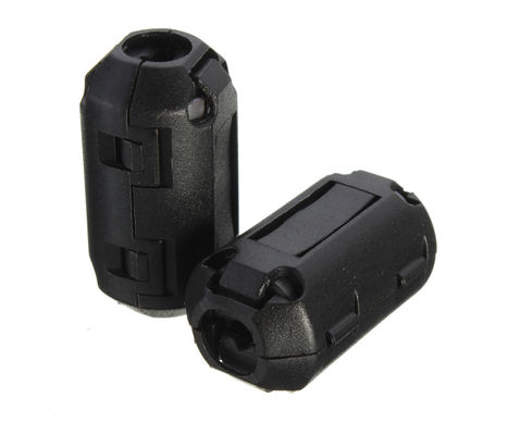 Cáp tròn Chụp trên lõi Ferrite Trở kháng cao cho các bộ triệt EMI / EMC