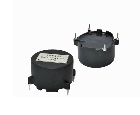Trf Series Cấu hình nhỏ Chế độ chung Choke Màu đen với Vỏ nhựa bảo vệ