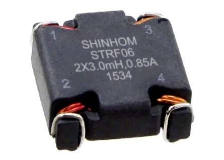 Loại SMD Chế độ chung Cuộn cảm Ferrite Hình xuyến Cuộn cảm