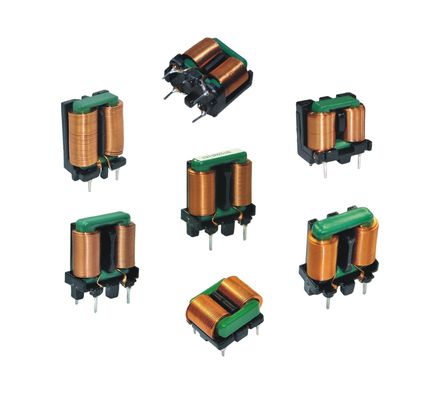 10kHz Chế độ chung cuộn cảm Cuộn dây từ tính Lõi từ tính Dây dẫn phẳng