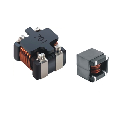 SMT Chế độ chung Choke 2 Bộ lọc dòng 25uH 1A SMD 9x6x5